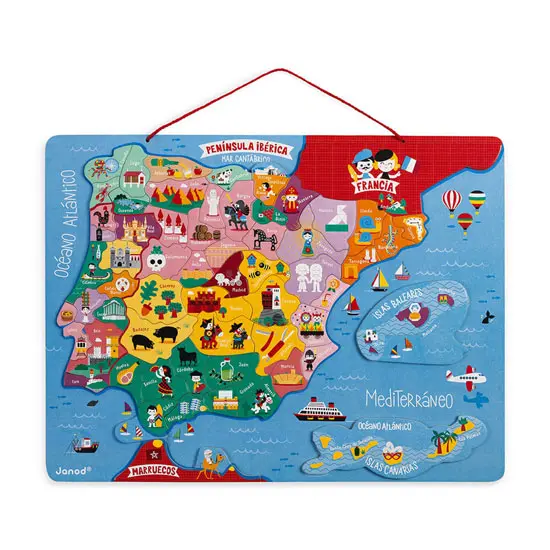 Mapa Magnético de España - 1