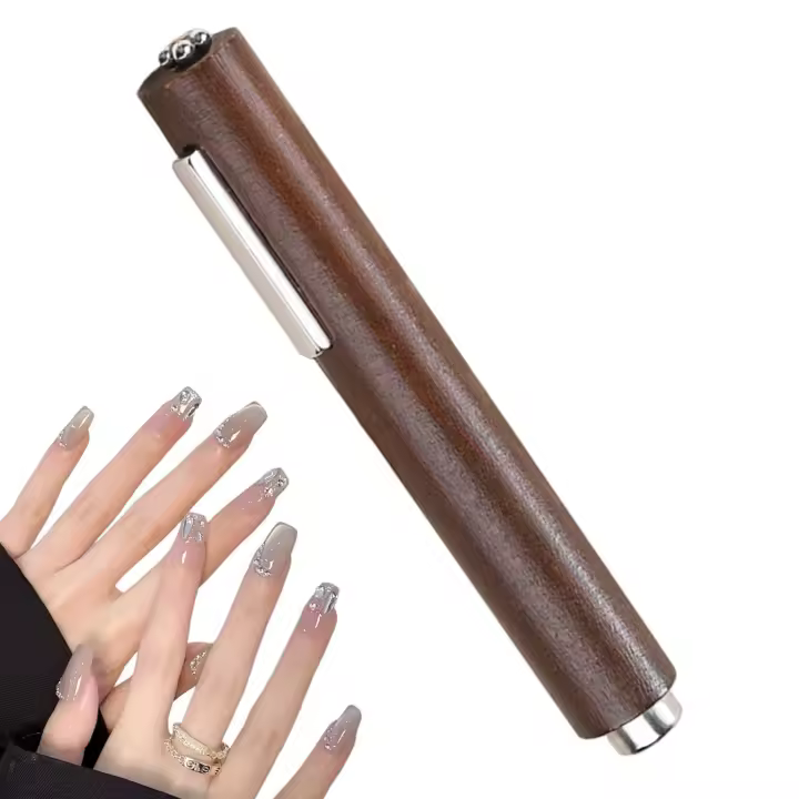 Juego de herramientas magnéticas para uñas - Bolígrafo magnético potente | Varita magnética para esmalte de gel | Barra magnética 3D para diseños únicos - 1