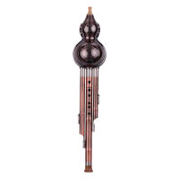 Flute De Cúpula C-Key Con Tres Tonos Y Tubos Platinados De Cobre En Aluminio Instrumento Tradicional Chino Para Música - details 7