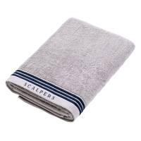 Scalpers Home Toalla de baño 90x150cm 100% Algodón 550GSM gris con rayas - details 0