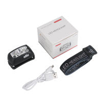BORUiT B12 Mini Linterna Frontal LED Recargable Por USB Con 5 Modos De Iluminación Impermeable Para Pesca Y Ocio Camping Montañismo Ciclismo Work - details 3