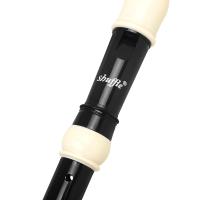 SHUFFLE Clarinete Recorder Barroco Con 8 Agujeros ABS Flauta Soprano Vertical Para Principiantes Instrumento De Viento Musical Regalo - details 6