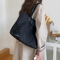 Bolso De Hombro Para Mujer 2025 Gran Tamaño De Nylon Con Cierre De Cremallera Bolso De Viaje De Lona Oxford Sencillo Y Moderno - details 5