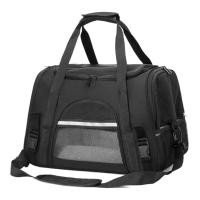 Mochila Porta Mascotas Para Perros Y Gatos Transpirable Tamaño Medio Material Oxford Adecuada Para Todas Las Estaciones - details 1
