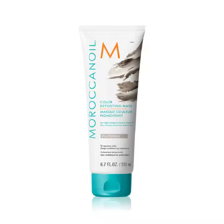 Moroccanoil Color Depositing Mask 200 ml Platinum - Mascarilla de color - 1