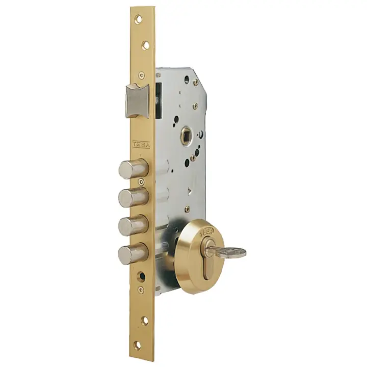 SANCO STORE - TESA Cerradura Tesa Seguridad R100B566 Esmaltada - 1