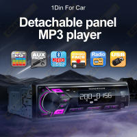 Reproductor De Música Para Coche Con Pantalla LED Y Controles Remotos USB FM Radio Tuner 1din AUX Input Bluetooth Y Pantalla LED - details 2