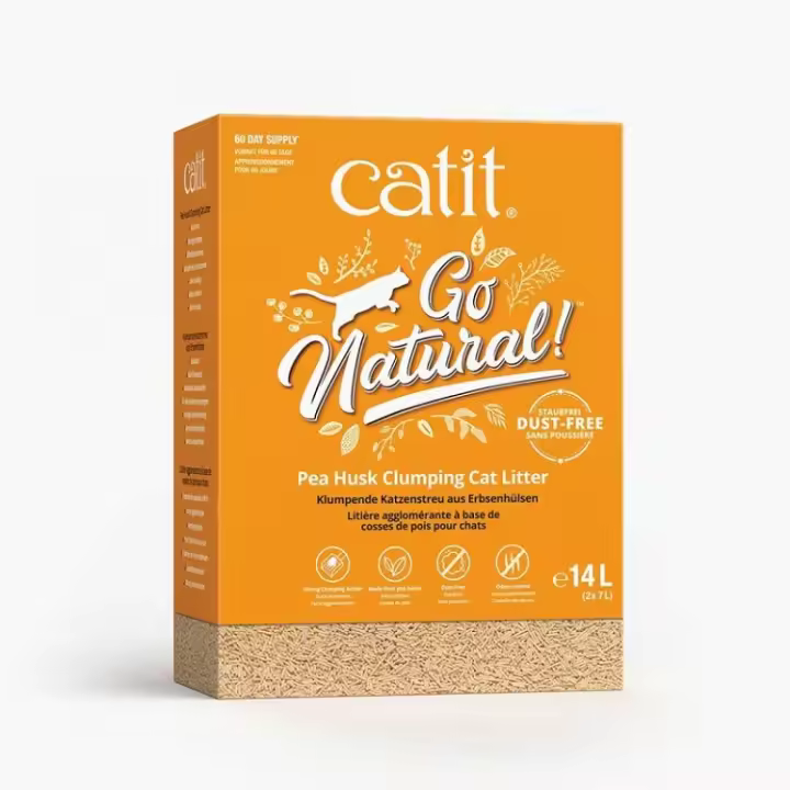 Catit Go Natural! Arena Guisantes, Vainilla 5,6Kg - 1
