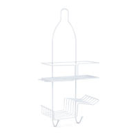 Estantería para Ducha The Secret Home - Estante de Metal con Base de Goma - Organizador de Baño de Varios Niveles Sin Instalación - details 2