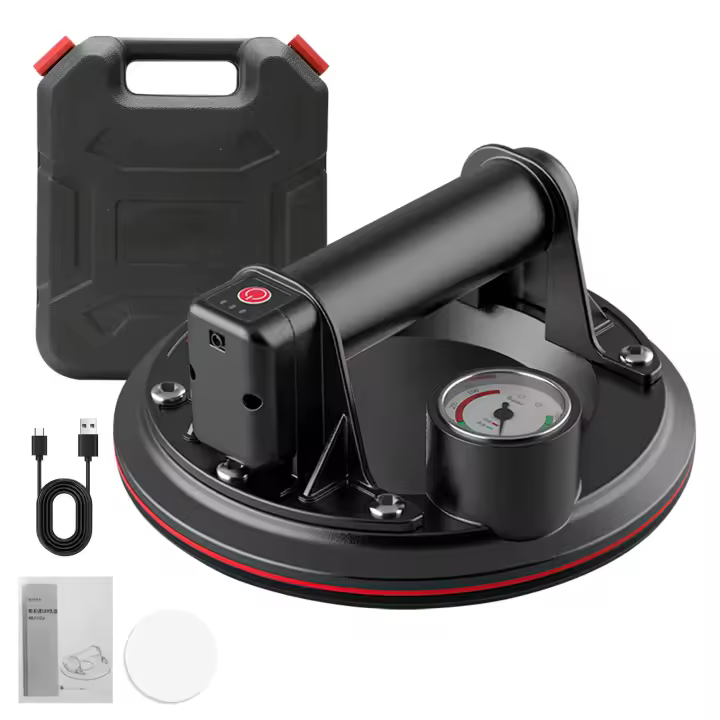 Máquina de succión fuerte de 8 pulgadas con succión eléctrica automática con bomba de vacío para la succión pesada de baldosas de vidrio - 1