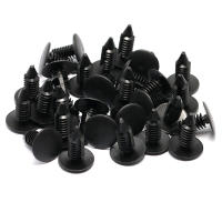 10Pcs Clip De Automóvil Nylon Para Agujero De 8mm Retenedor De Plástico Para Guardabarros Parachoques De GM Ford - details 1