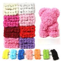 12/36/60Pcs Bouquet De Flores Artificiales Rosa Para Decoración De Hogar Y DIY Accesorios De Boda Decoración De Habitaciones Regalos Para Aniversarios Y Fiesta De Bienvenida - details 0