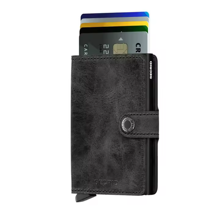 Cartera secrid miniwallet vintage black - 1