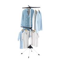 X-Tendedero Vertical Plegable de 2 Niveles con 6 Varillas, Tendedero Portátil Trípode para 54 Perchas, Compacto para Interior y Exterior, Ideal para Dormitorio, Salón y Lavadero, Ahorra Espacio - details 2
