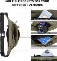 Riñonera PARA LA girdle, Bolsa para pasear Perros con cinturón ajustable, ideal para Viajes, Deporte al Aire Libre, Corre, senderismo, trotar, para Mujeres y hombres. - details 0