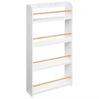 Libreria Estanteria Montessori Style Blanca Para Cuentos y Libros Infantiles - 1