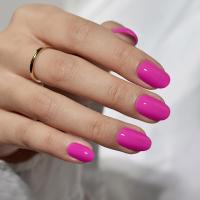 ARTAUG Set De 24 Uñas Postizas Cortas Cuadradas Rojas Sólidas Cubiertas Para Verano Uñas Postizas De Verano Elegantes - details 23