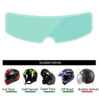 Parche Antiniebla Para Casco Universal Moto Protección Anti-Humedad Visor Transparente Accesorio De Seguridad Para Conducción Nano Coating - details 8