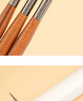 Cepillo De Uñas Con Manija De Sandalo Y Cabello De Kolinsky Para Gel De Acrylico Y Uv Pincel Para Dibujar Y Aplicar Polvo Líquido Herramienta DIY Para Arte De Uñas - details 8