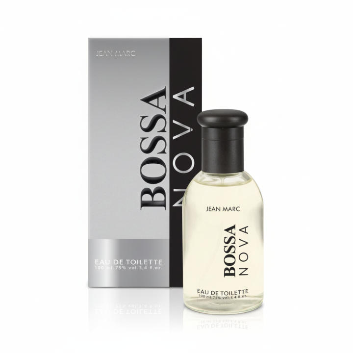 Perfume masculino Bossa Nova Eau de Toilette, fragancia fresca y elegante con un aroma limpio y equilibrado, ideal para el uso diario o momentos especiales. Presentado en frasco original con estuche. 🚚 Envíos a España 24/48 horas.