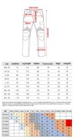 Jeans De Motociclista Para Hombre Con Bordado Y Protección De Rodilla Pantalones Motocross Con Cinturón Equipamiento Protector - details 0