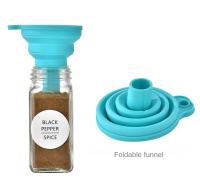 Botella De Condimentos De Madera De Bambú 120ml Con Tapa Cuadrada De 4oz Juego De Pimienta Con Agujero Jarra De Polvo Moderna Sin Químicos Originales En China - details 11