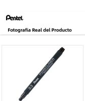 PENTEL Bolígrafo Impermeable Para Dibujos Y Comics De Punta Nylon Tamaños 0.03-3.0mm Negro Gris Marrón Para Diseño - details 9