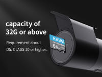 Cámara De Volante KAWA D5 Para Coche DVR Grabadora 2K Cámara Frontal Con Control De Voz WiFi Monitorización APP EN RU FR JP Grabación Emergente - details 17