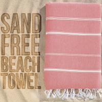 Toalla De Playa Turca Oversize 100% Algodón Toalla De Piscina Grande Absorbente Secado Rápido Ligera Sin Arena Tamaño Grande Toalla De Baño - details 1