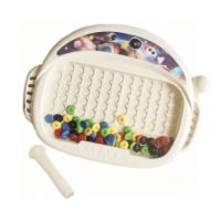 Tablero De Dibujo Magnético Para Niños Con Pluma Y Cuentas Juguete Educativo Sensorial Montessori Regalo Para Niños Y Niñas - details 10