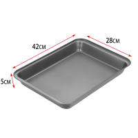 DESEOS Bandeja horno | Bandeja multiusos | Acero al carbono | Fácil de limpiar | Varios tamaños - details 3