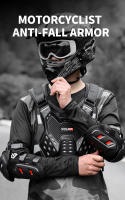 Chaleco Protector De Espalda WOSAWE Para Motociclistas Adulto Protección De Columna Y Pecho Para MTB Y Motocross Chaleco Protector Corporal Para Chaqueta De Motocicleta - details 0