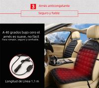 Cojín Calentador De Asiento Para Coche 12V Fundas Para Asiento Calentado Electrónico Universal Para Invierno Cubierta De Silla De Automóvil - details 4