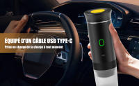 Cafetera portátil de cápsulas inteligente 3 en 1, compatible con café molido, cápsulas grandes y pequeñas, extracción rápida de 72 W, carga USB de 12 V, modo dual frío y caliente, diseño de taza de viaje de 60 ml. - details 3