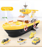 Juguete De Barco De Simulación QWZ De Tamaño Grande Con Música Y Luz Vehículo Inercial Para Niños Regalo Ideal Para Niños De 4 a 12 Años - details 12