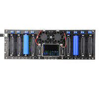 Testero De Capacidad De Batería 18650 Con Pantalla Color De 2.4 Pulgadas Y Puerto DC 5V 10A Detector Digital De Energía De Batería Automático - details 7