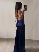 Vestido Bodycon Sin Mangas Ni Espalda Para Mujer Verano 2025 Elegante Vestido De Fiesta Club Noche Streetwear Vestido De Sol - details 1
