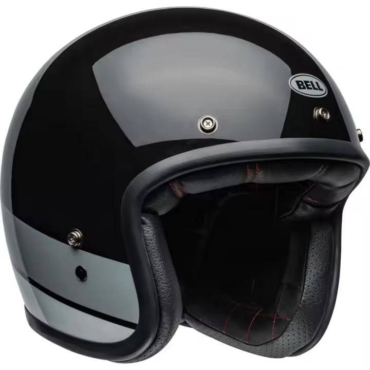 Bell Casco Jet Custom 500 Negro Adulto - 1