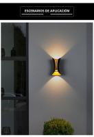 Lámpara De Pared 10W COB Impermeable IP65 Luz Exterior Moderna Para Decoración De Habitaciones Aisles Y Jardines Iluminación Dual - details 4