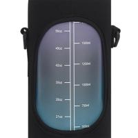 Funda Para Botella De Agua Deportiva De Media Gallón Con Correa Inclinada Portátil Para Gimnasio Y Deportes Al Aire Libre - details 4