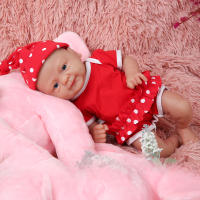 Muñeca Bebé Realista De Silicona IVITA WG1512 De 36cm Con 3 Colores De Ojos Vestido Para Niñas Edad Recomendada 14+ Años - details 16