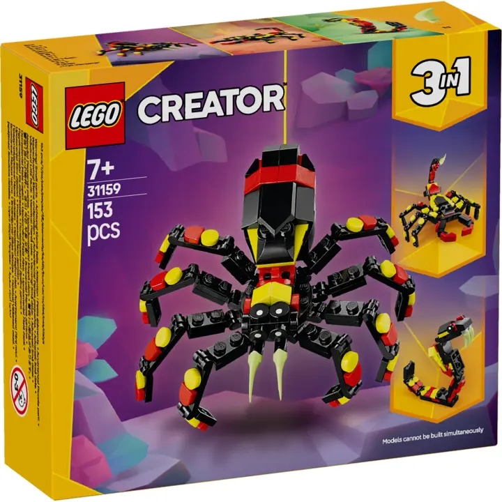 LEGO CREATOR 3 EN 1 - ARAÑA MISTERIOSA, 31159, TIENDA CON LICENCIA OFICIAL - 1