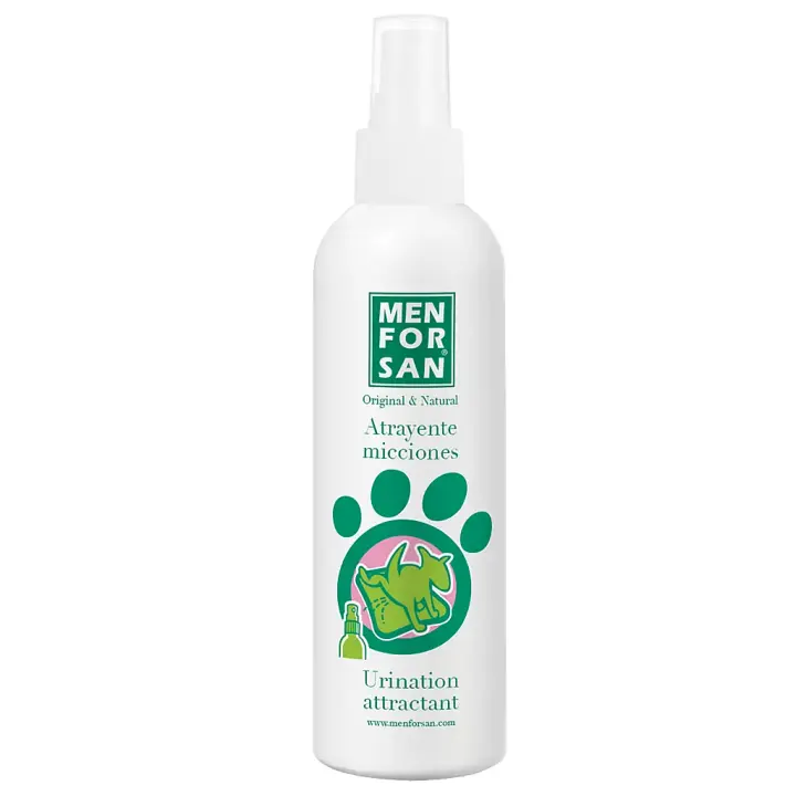 Menforsan Atrayente De Micciones Para Perros Cachorros 125ml, Entrenamiento sin Estrés en los Primeros Meses de Vida de los cachorros - 1