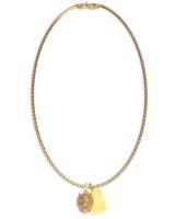 GUESS Collar Hombre Acero Inoxidable Dorado León Lion King JUMN01300JWYGT-U - details 0
