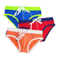 UXH Ropa De Baño Para Hombres Con Empuje Azul Boxer Briefs Hombre Sexy Transpirable Traje De Baño Corto De Playa Sunga - details 21