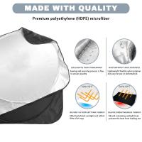 Parasol para Parabrisas de Coche Kmt Style | Protección Solar Anti UV | Plegable y Ajustable - details 4