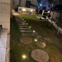 Lámpara Subterránea Solar LED Para Jardín Exterior Luz De Noche Impermeable Para Paisaje Vivienda De Villa Luz De Césped - details 11