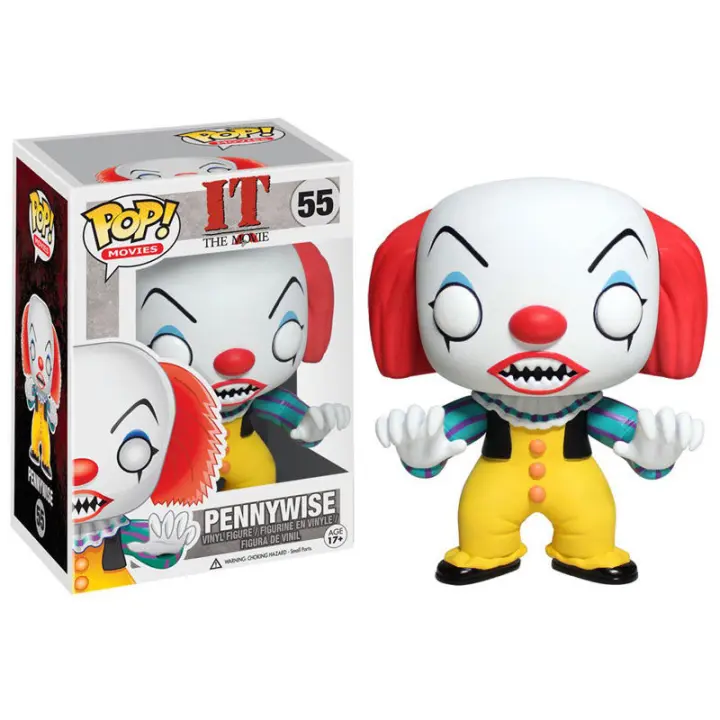 Figura Funko Pop It Pennywise-Figura de Vinilo Coleccionable - Idea de Regalo- Mercancia Oficial - Juguetes para Niños y Adultos - Movies Fans - Muñeco para Coleccionistas y Exposición - 1