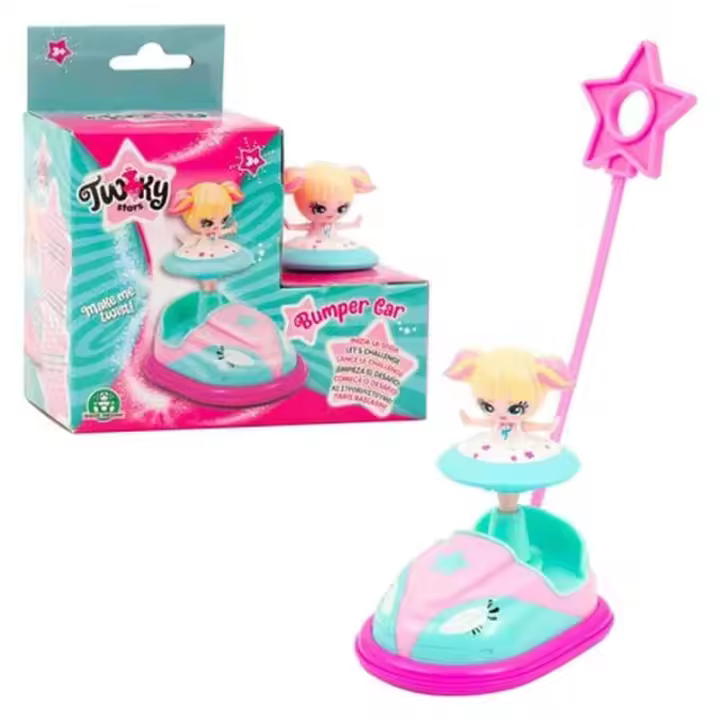 Twiky peonza bailarina con coche y lanzador modelos surtidos  TWK01000 FAMOSA - 1