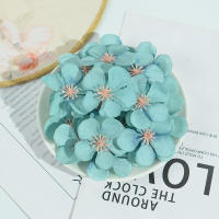 50Pcs Pétalos De Cerezo Artificiales De Seda Para Decoración De Casamiento Fiesta Hogar DIY Scrapbook Tarjeta Artesanía - details 12
